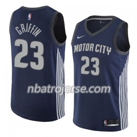 Män Detroit Pistons Tröja Blake Griffin 23 Nike City Edition Swingman